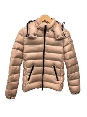 Moncler Down Jacket 0 XS Bady Beige Winter Hood Removable